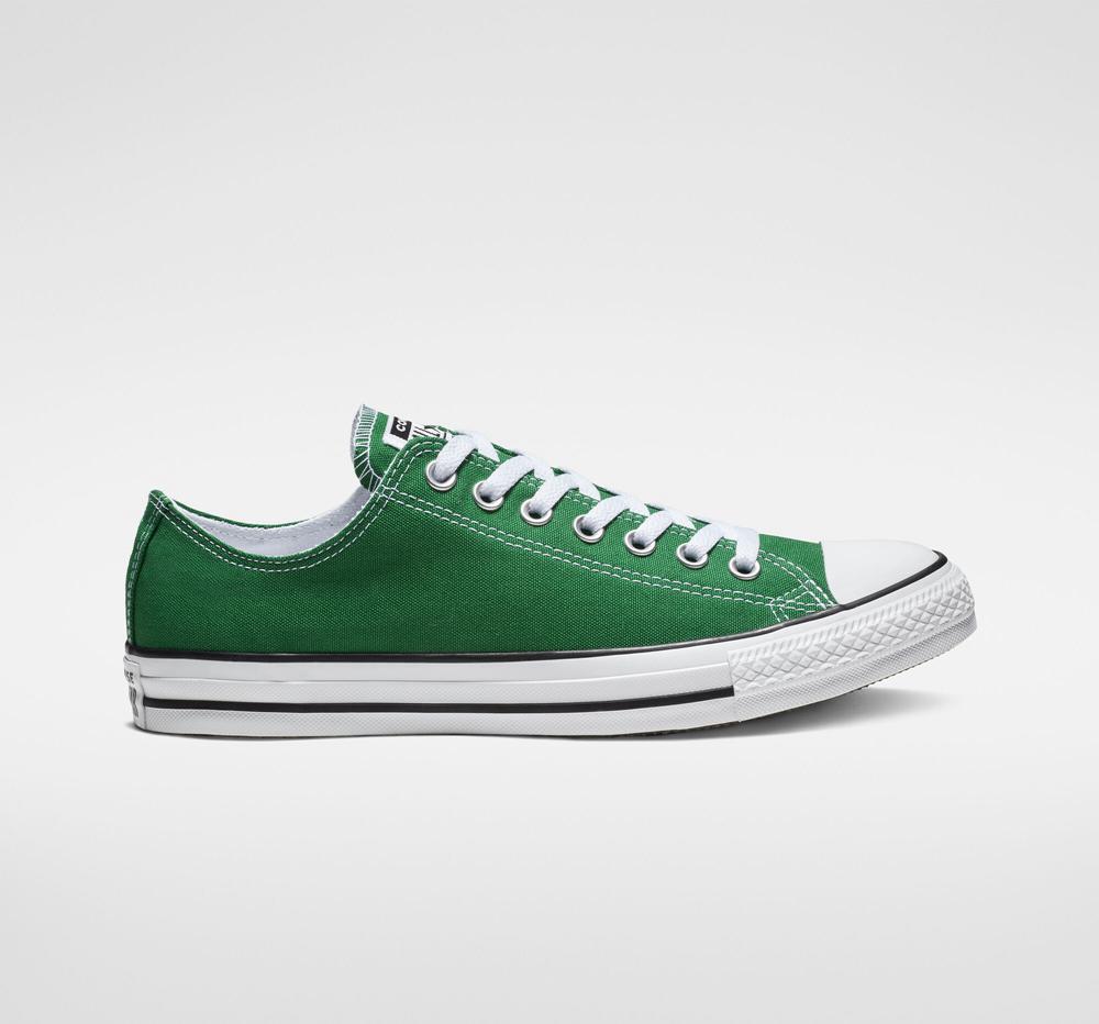 Amazon Green Men's Converse Chuck Taylor All Star Classic Unisex Low Tops India | LYFP-76184