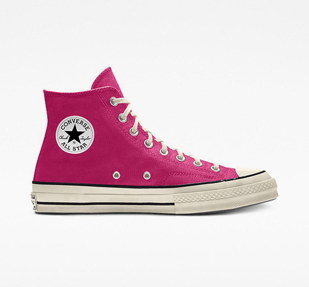 Astralpink Men's Converse Custom Chuck 70 Vintage Canvas By You Unisex High Tops India | VGCF-42657