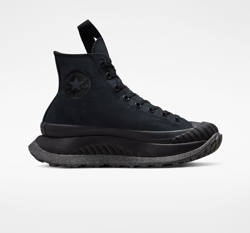 Black / Black / Black Men's Converse Chuck 70 At Cx Counter Climate Unisex Boots India | MZLR-04532