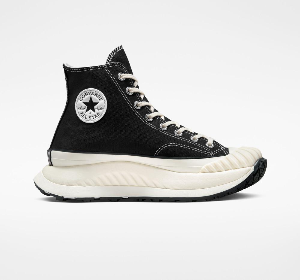 Black / Egret / Black Men's Converse Chuck 70 At Cx Unisex Boots India | ULRX-32756