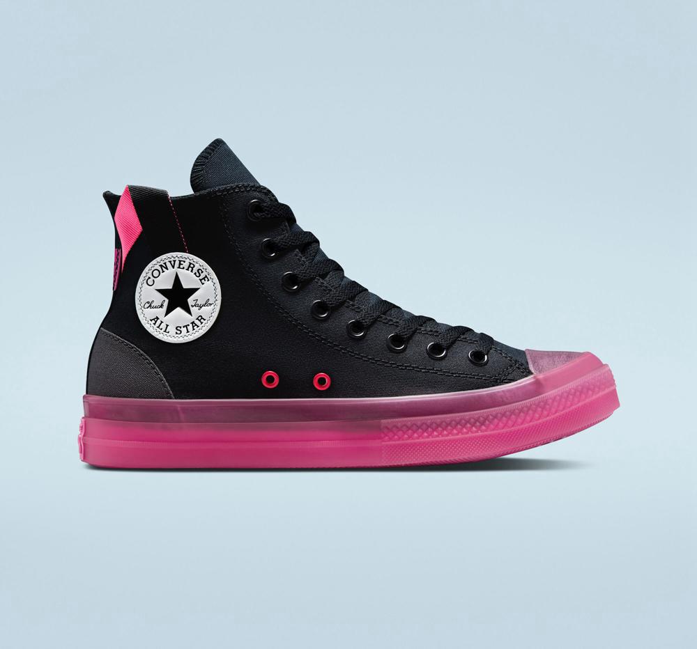 Black / Hyper Pink / Storm Wind Men's Converse Chuck Taylor All Star Cx Unisex High Tops India | WCFY-52491