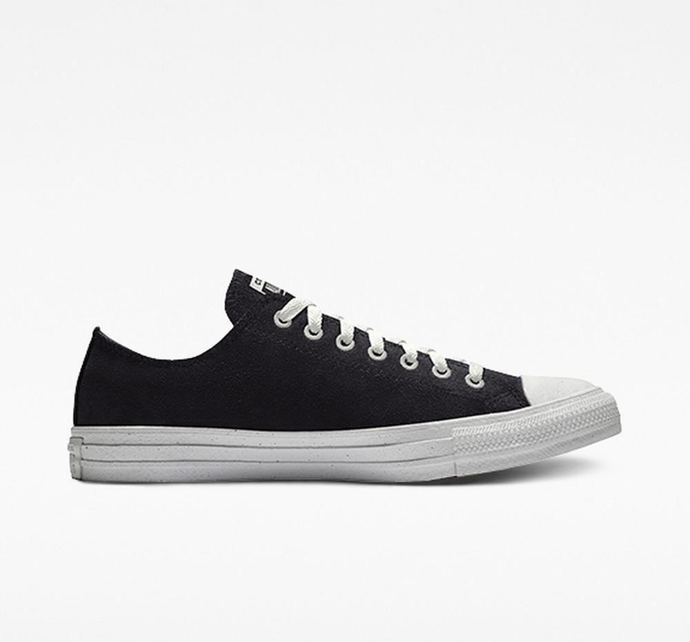 Blacksuede Men's Converse Custom Chuck Taylor All Star Surplus By You Unisex Low Tops India | EAZU-53192