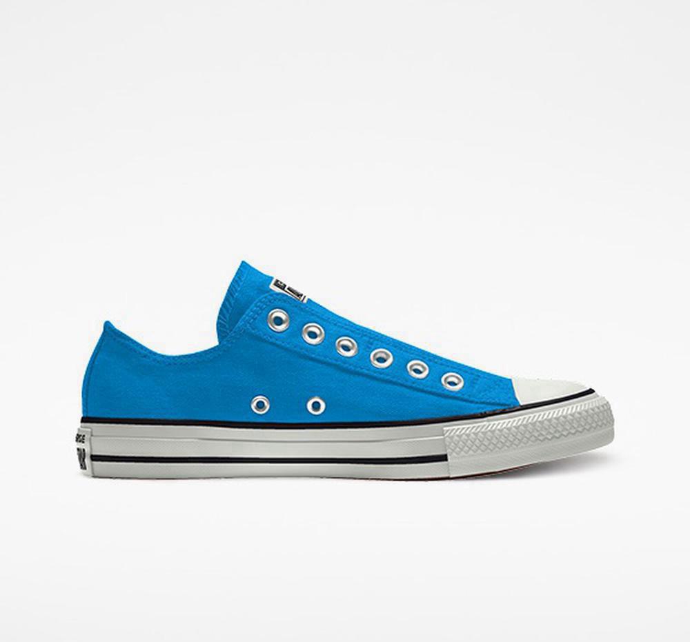 Bluehero Women's Converse Custom Chuck Taylor All Star Slip By You Unisex Low Tops India | NASM-01936