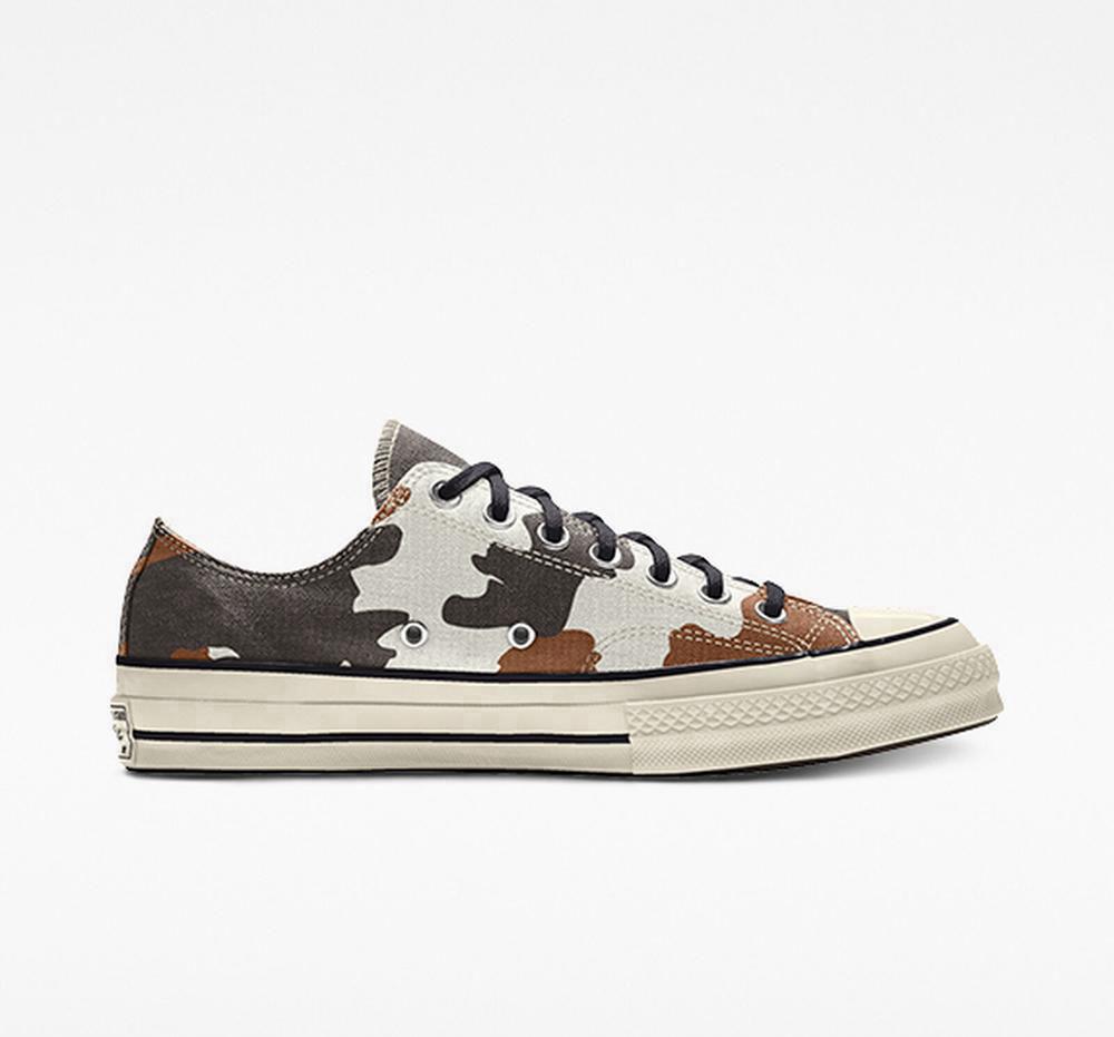 Browncow Men's Converse Custom Chuck 70 Vintage Canvas By You Unisex Low Tops India | PKLR-93025