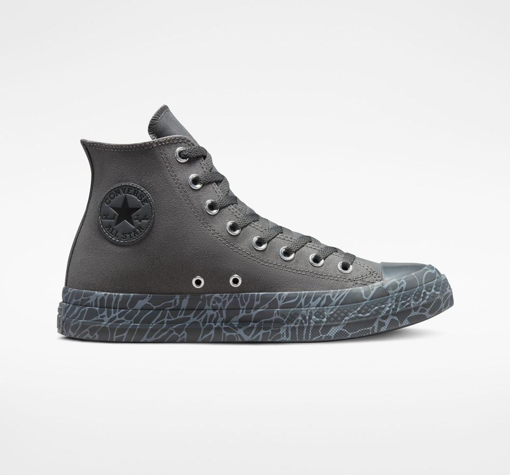 Iron Grey / Gravel / Sun Ray Men's Converse Chuck Taylor All Star Cx Tonal Bark Unisex High Tops India | HVQO-06945