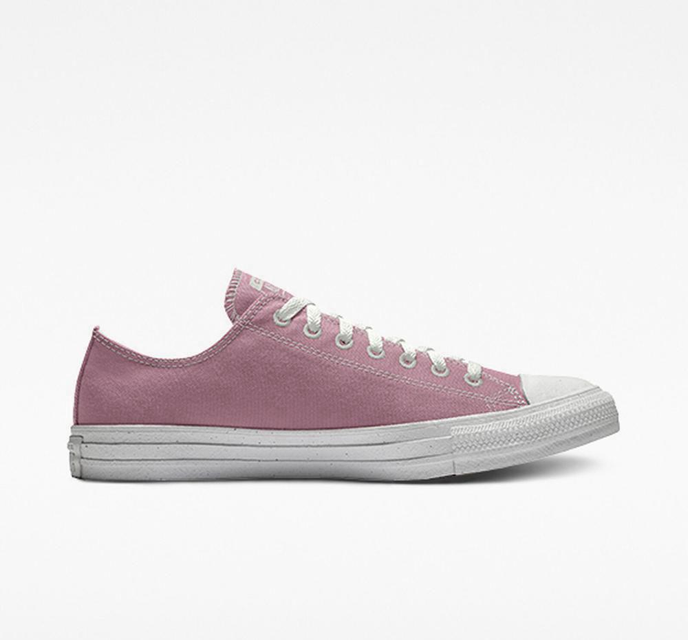 Lotuspink Men's Converse Custom Chuck Taylor All Star Surplus By You Unisex Low Tops India | EDHI-16374