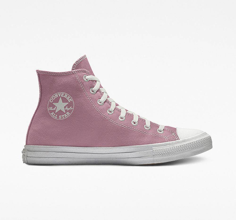 Lotuspink Men's Converse Custom Chuck Taylor All Star Surplus By You Unisex High Tops India | GTNM-80245