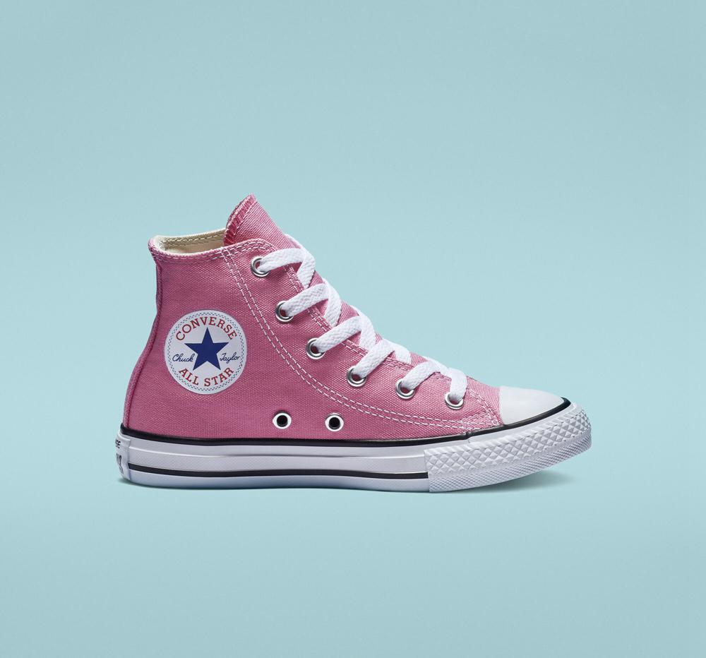 Pink Boys' Converse Chuck Taylor All Star Classic Little Kids High Tops India | KVPS-02745