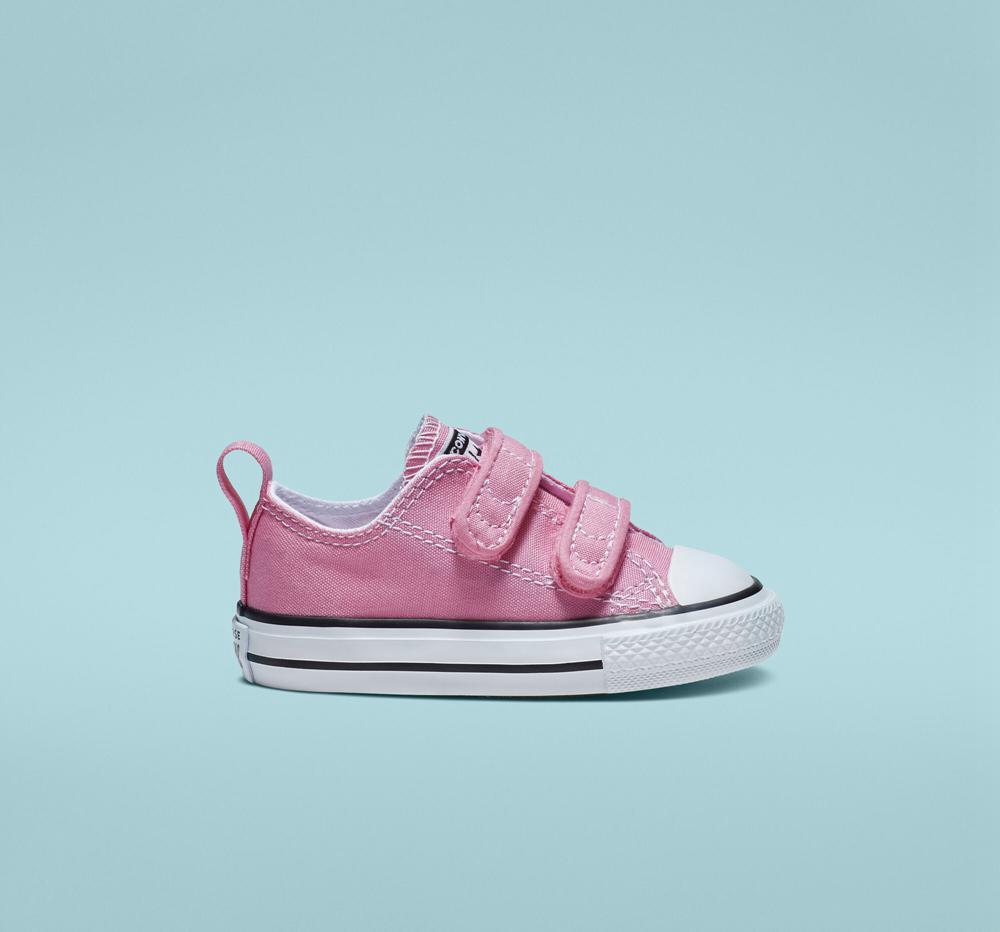 Pink Boys' Converse Chuck Taylor All Star Easy On Toddler Low Tops India | NOCE-18569