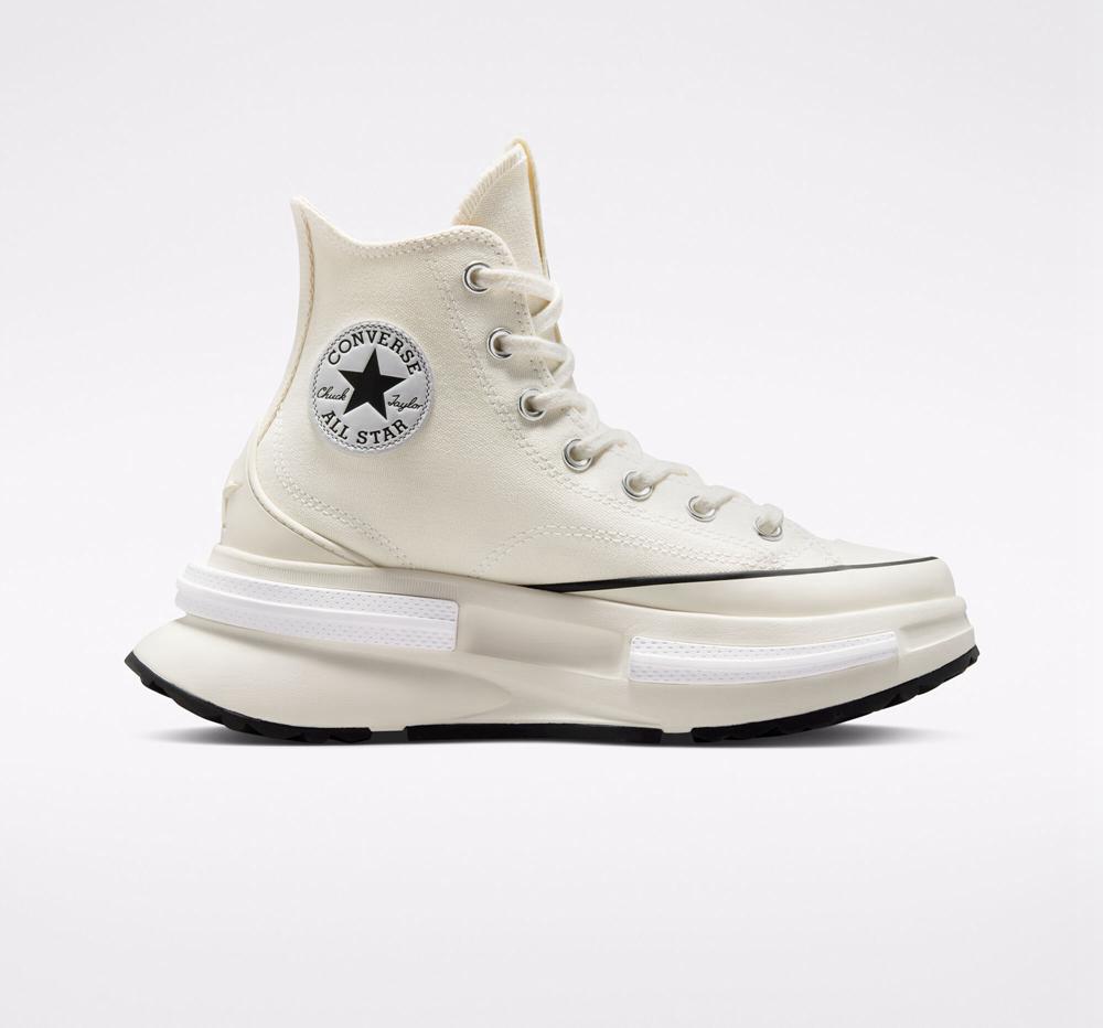 White Egret / Black / White Men's Converse Run Star Legacy Cx Unisex High Tops India | CNFW-26314