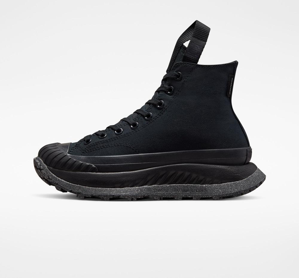 Black / Black / Black Women's Converse Chuck 70 At Cx Counter Climate Unisex Boots  India |  ZIYR-83976