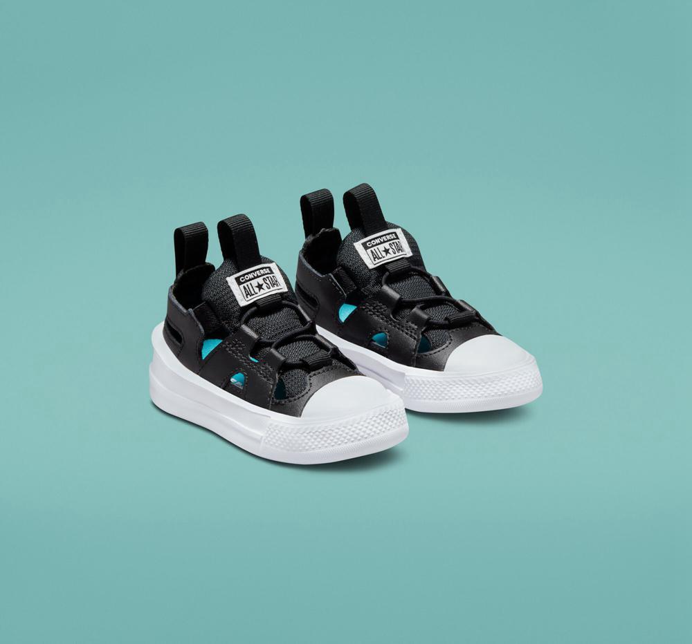 Black / Black / White Boys' Converse Chuck Taylor All Star Ultra Sandal Toddler Low Tops  India |  HNVU-92384