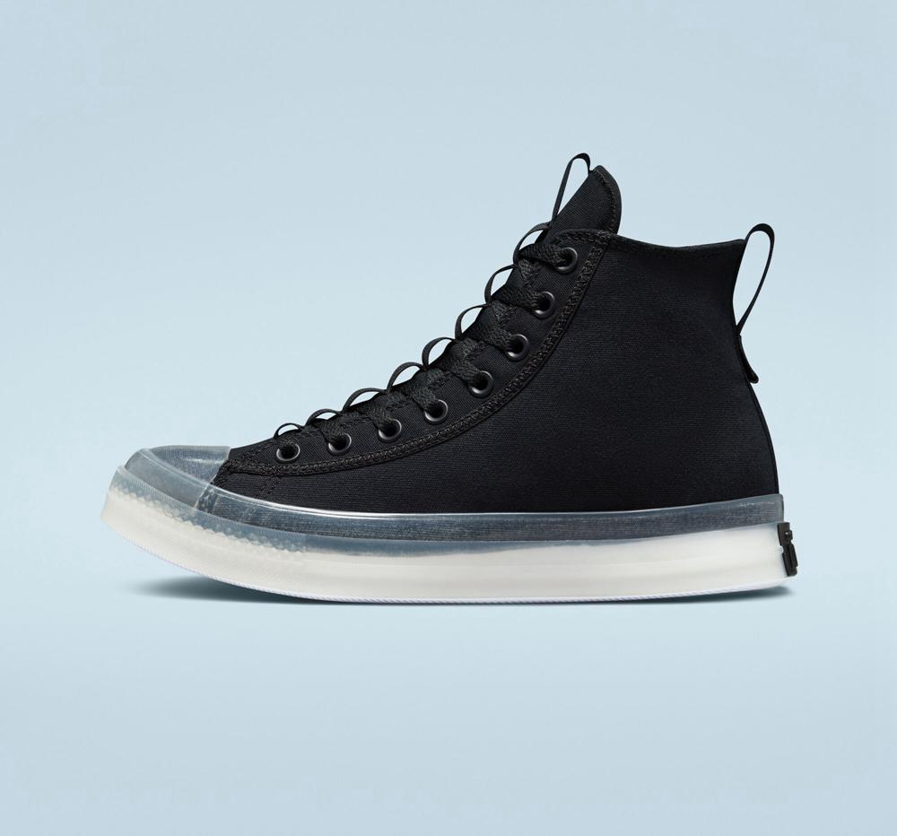 Black / Black / White Men's Converse Chuck Taylor All Star Cx Explore Unisex High Tops  India |  HWDG-47981