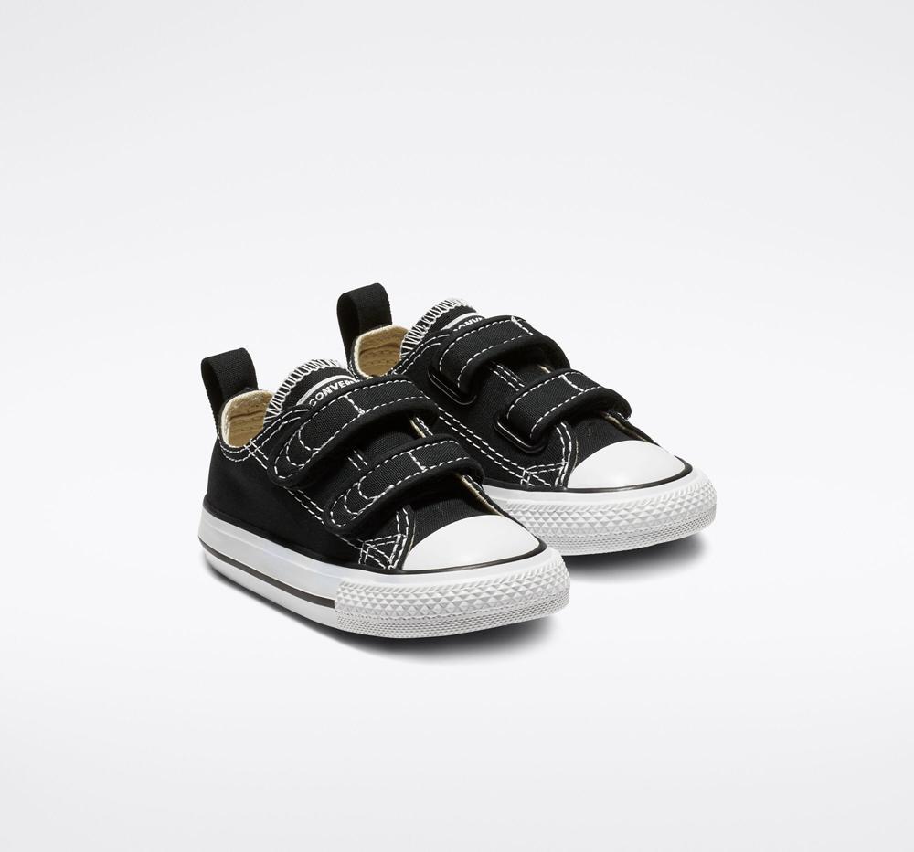 Black Boys' Converse Chuck Taylor All Star Easy On Toddler Low Tops  India |  AUQT-34581