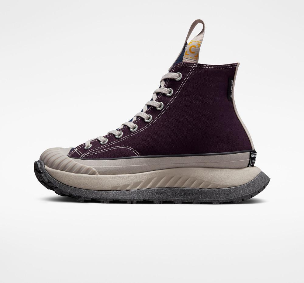 Black Cherry / Papyrus / Obsidian Men's Converse Chuck 70 At Cx Counter Climate Unisex Boots  India |  CBML-90173