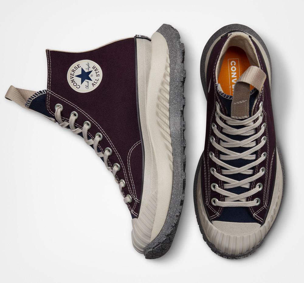 Black Cherry / Papyrus / Obsidian Men's Converse Chuck 70 At Cx Counter Climate Unisex Boots  India |  CBML-90173