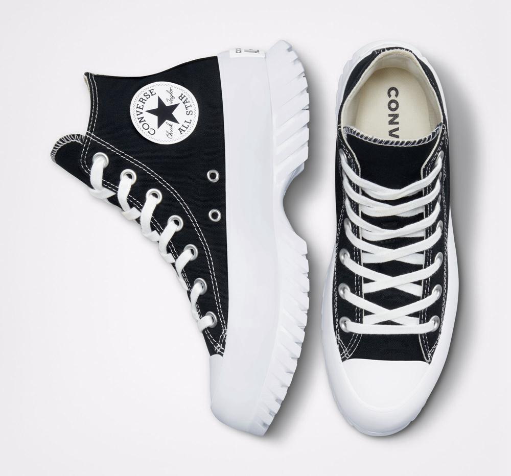 Black / Egret / White Men's Converse Chuck Taylor All Star Lugged 2.0 Unisex Boots  India |  OICN-61795