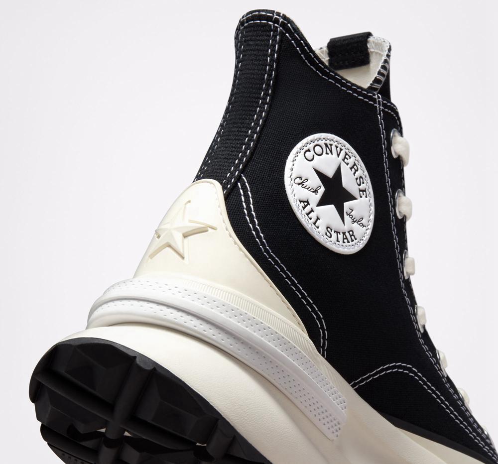 Black / Egret / White Men's Converse Run Star Legacy Cx Unisex High Tops  India |  FOHS-97026