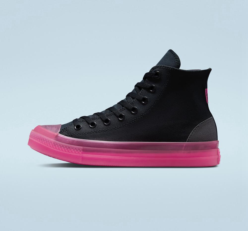 Black / Hyper Pink / Storm Wind Men's Converse Chuck Taylor All Star Cx Unisex High Tops  India |  WCFY-52491