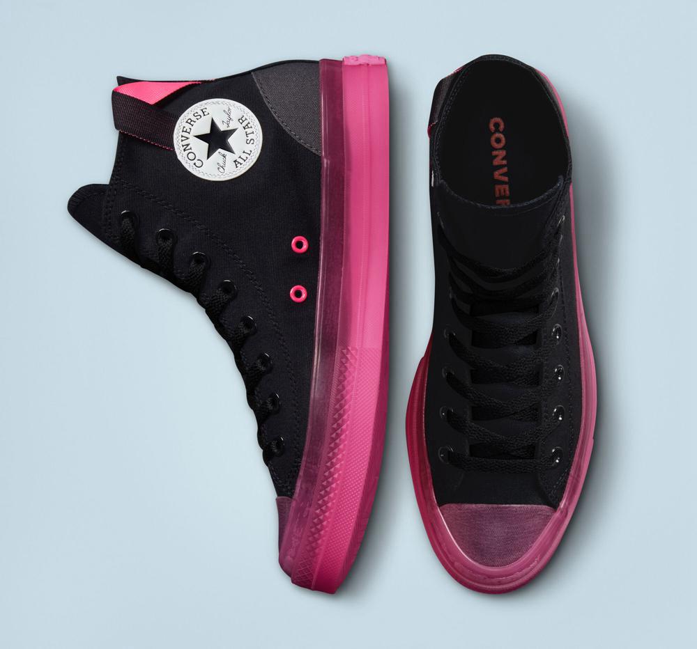 Black / Hyper Pink / Storm Wind Men's Converse Chuck Taylor All Star Cx Unisex High Tops  India |  WCFY-52491