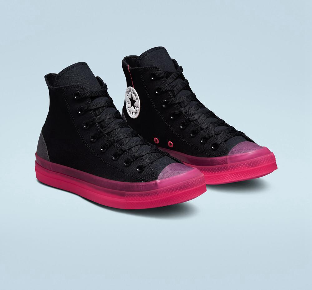 Black / Hyper Pink / Storm Wind Men's Converse Chuck Taylor All Star Cx Unisex High Tops  India |  WCFY-52491