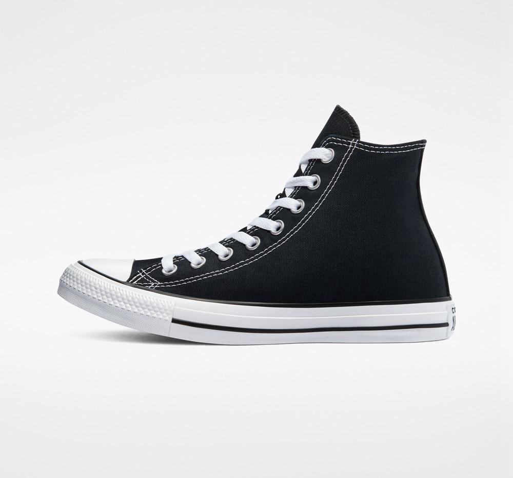 Black Men's Converse Chuck Taylor All Star Classic Unisex High Tops  India |  TOJP-71456