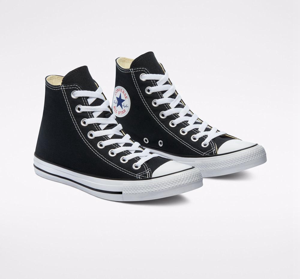 Black Men's Converse Chuck Taylor All Star Classic Unisex High Tops  India |  TOJP-71456