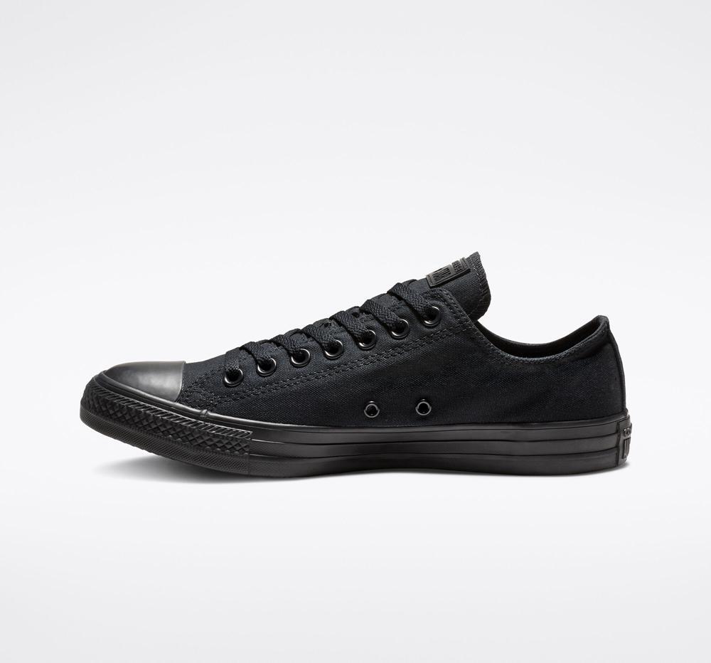 Black Monochrome Men's Converse Chuck Taylor All Star Classic Unisex Low Tops  India |  HSKV-67149