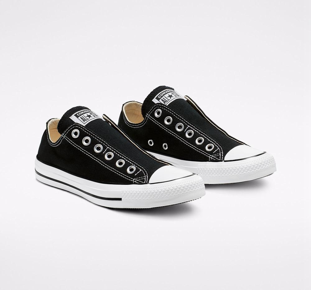 Black / White / Black Men's Converse Chuck Taylor All Star Slip Unisex Low Tops  India |  FUSX-52190