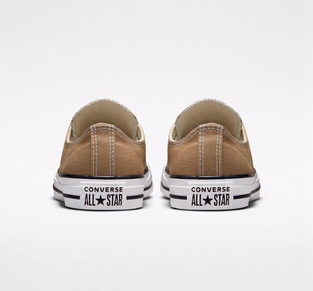 Brown Sand Dune / White / Black Men's Converse Chuck Taylor All Star Seasonal Color Unisex Low Tops  India |  JMQA-60127