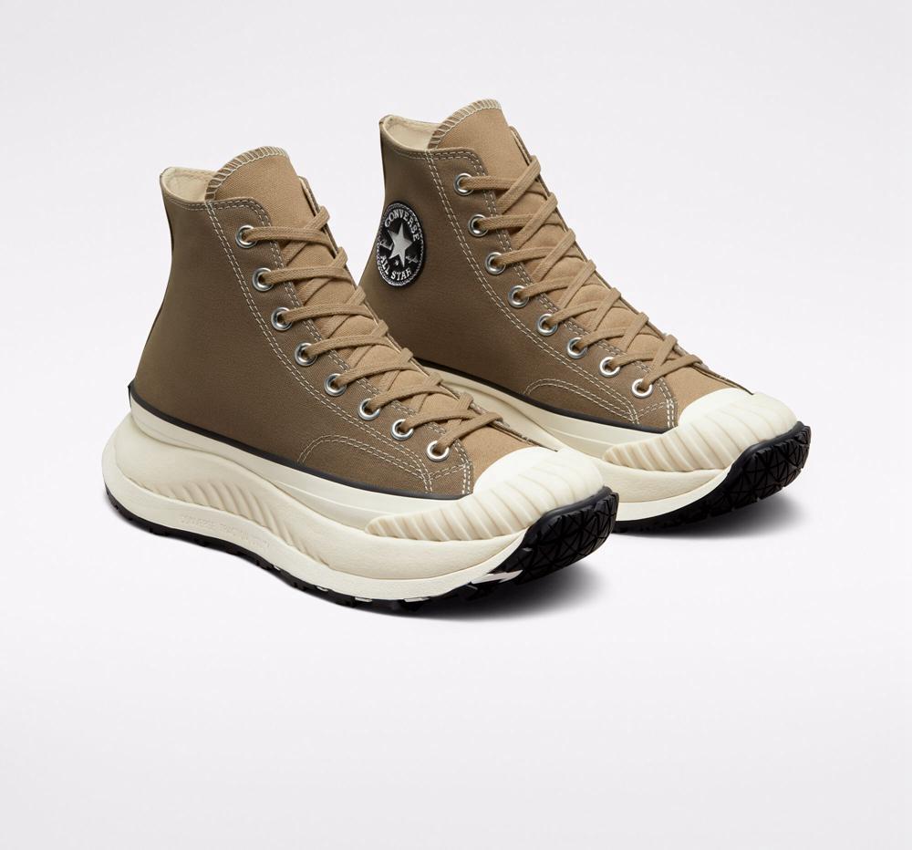 Brown Sandalwood / Egret / Black Men's Converse Chuck 70 At Cx Unisex Boots  India |  HMZY-36452