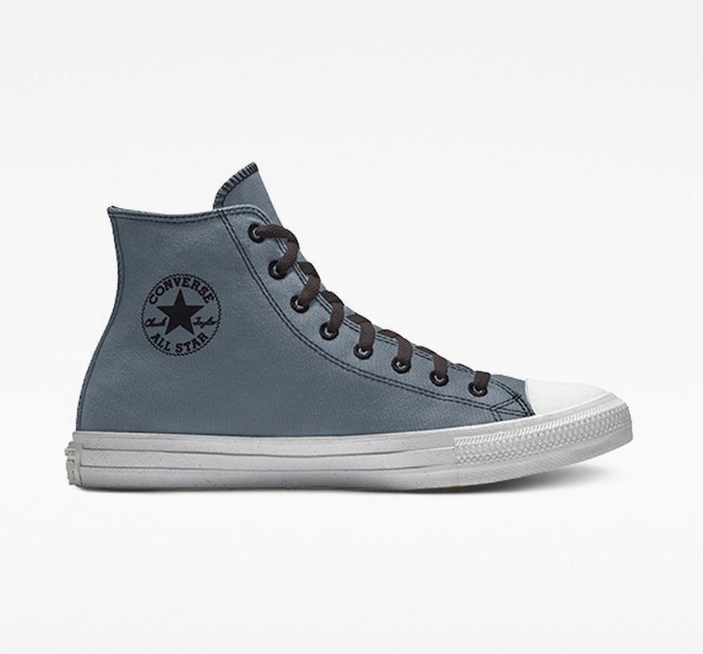 Coolgrey Men\'s Converse Custom Chuck Taylor All Star Surplus By You Unisex High Tops  India |  SWIX-20493