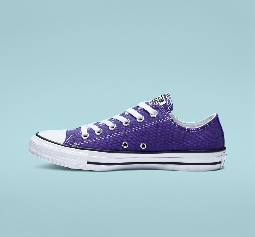 Electric Purple Men's Converse Chuck Taylor All Star Classic Unisex Low Tops  India |  ICKY-83405