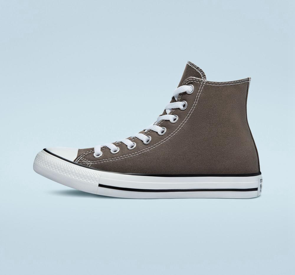 Grey Charcoal Men's Converse Chuck Taylor All Star Classic Unisex High Tops  India |  JYDO-10349