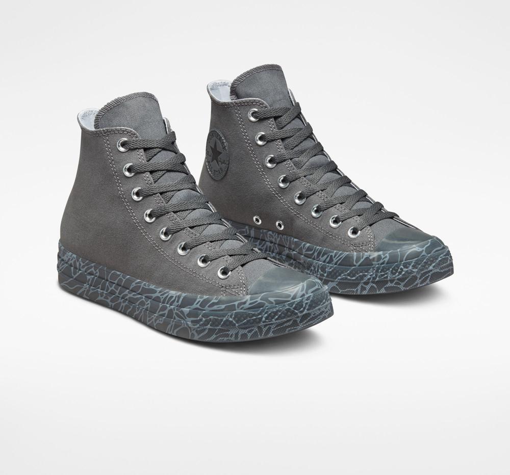 Iron Grey / Gravel / Sun Ray Men's Converse Chuck Taylor All Star Cx Tonal Bark Unisex High Tops  India |  HVQO-06945