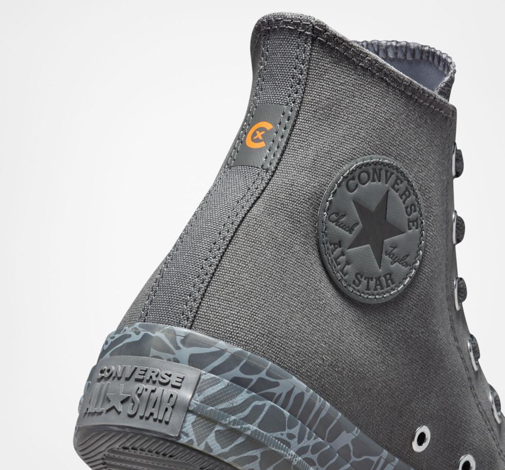 Iron Grey / Gravel / Sun Ray Women's Converse Chuck Taylor All Star Cx Tonal Bark Unisex High Tops  India |  MBFE-06481