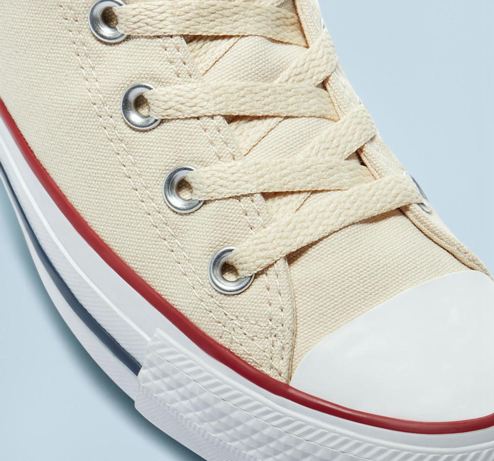 Natural Ivory Women's Converse Chuck Taylor All Star Classic Unisex High Tops  India |  BAYG-25016