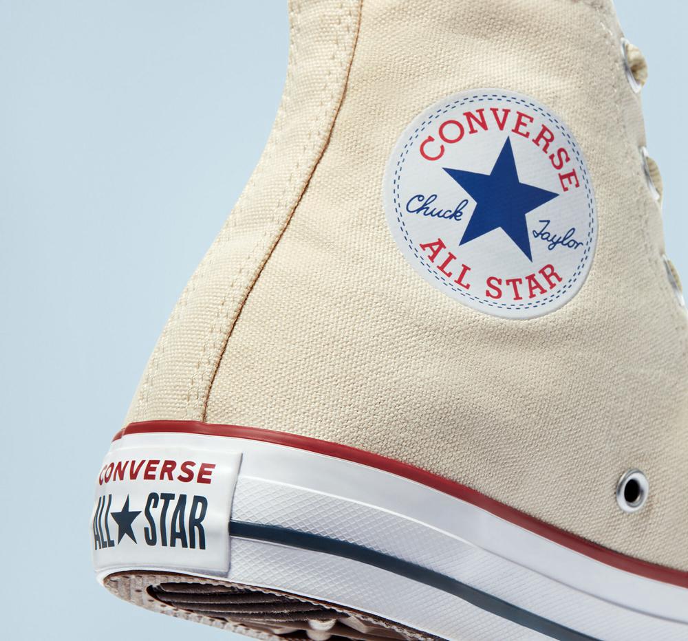 Natural Ivory Women's Converse Chuck Taylor All Star Classic Unisex High Tops  India |  BAYG-25016