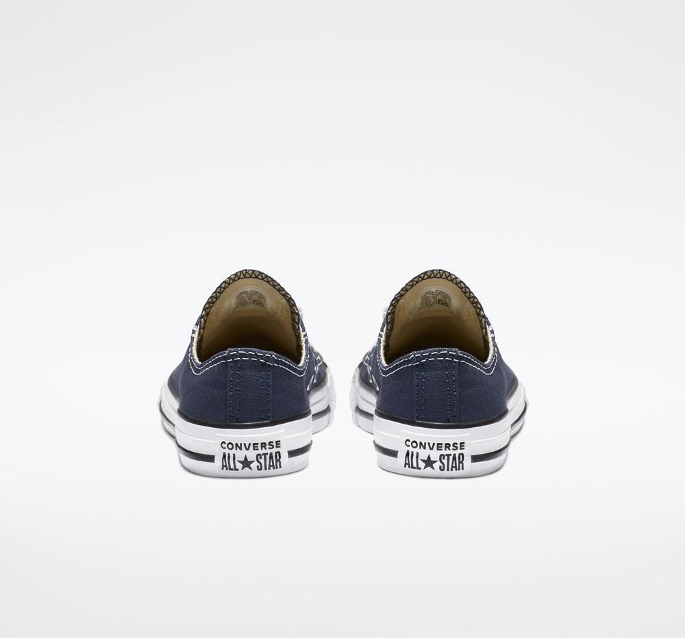 Navy Boys' Converse Chuck Taylor All Star Classic Little Kids Low Tops  India |  QRWF-53729