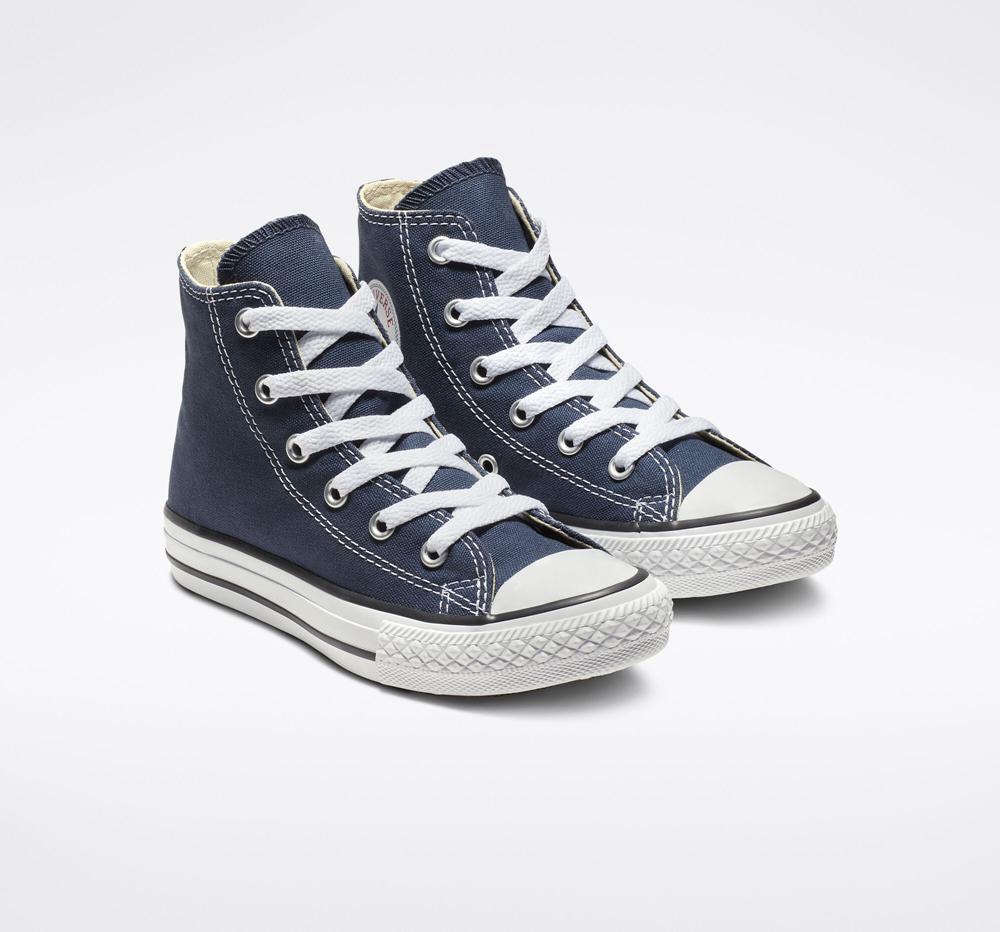 Navy Boys' Converse Chuck Taylor All Star Classic Little Kids High Tops  India |  SCIN-19346