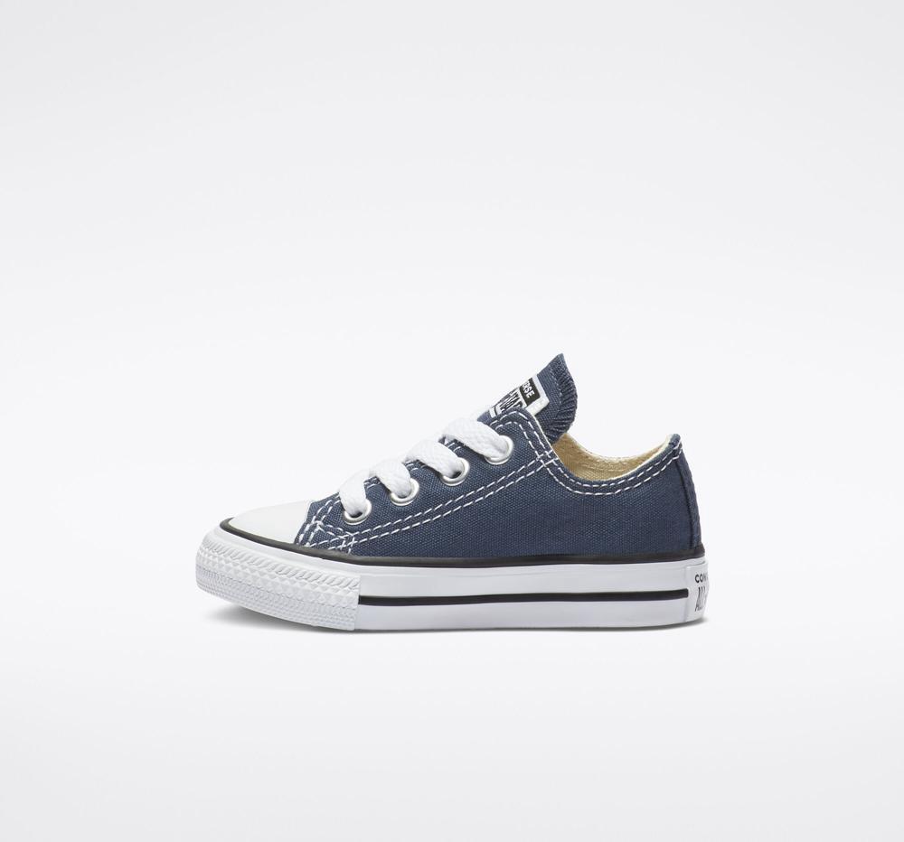 Navy Boys' Converse Chuck Taylor All Star Classic Toddler Low Tops  India |  XOAY-86274