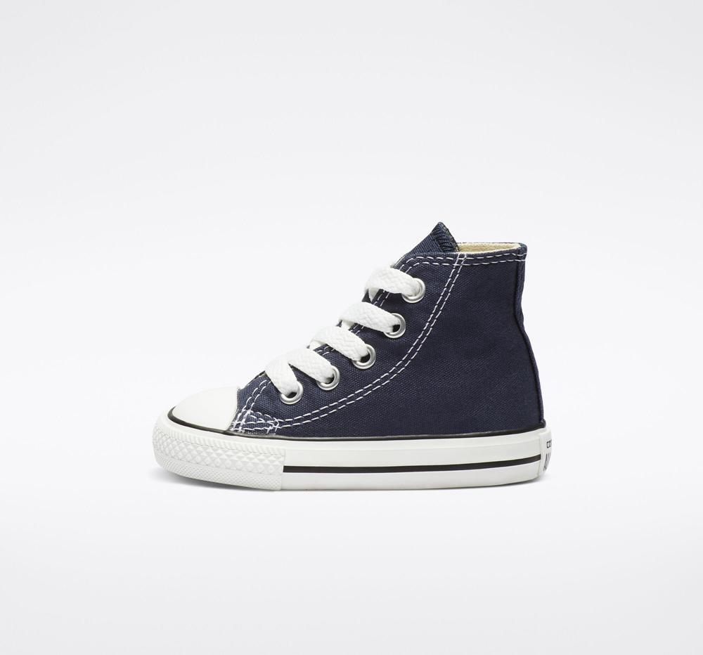 Navy Girls' Converse Chuck Taylor All Star Classic Toddler High Tops  India |  IUVR-21679