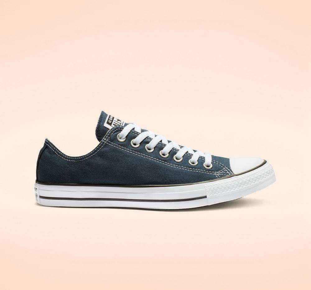 Navy Men's Converse Chuck Taylor All Star Classic Unisex Low Tops  India |  ARJW-95027