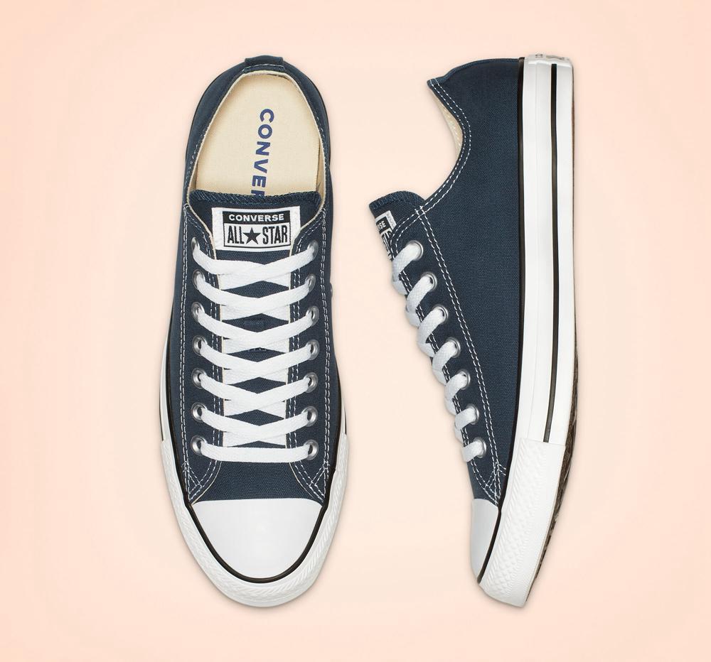 Navy Men's Converse Chuck Taylor All Star Classic Unisex Low Tops  India |  ARJW-95027