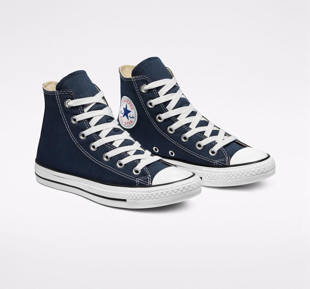 Navy Men's Converse Chuck Taylor All Star Classic Unisex High Tops  India |  DVQH-06942