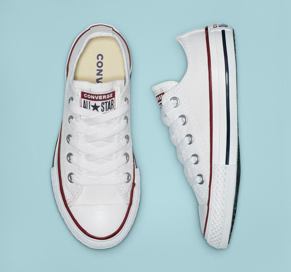 Optical White Girls' Converse Chuck Taylor All Star Classic Little Kids Low Tops  India |  CZPG-01327