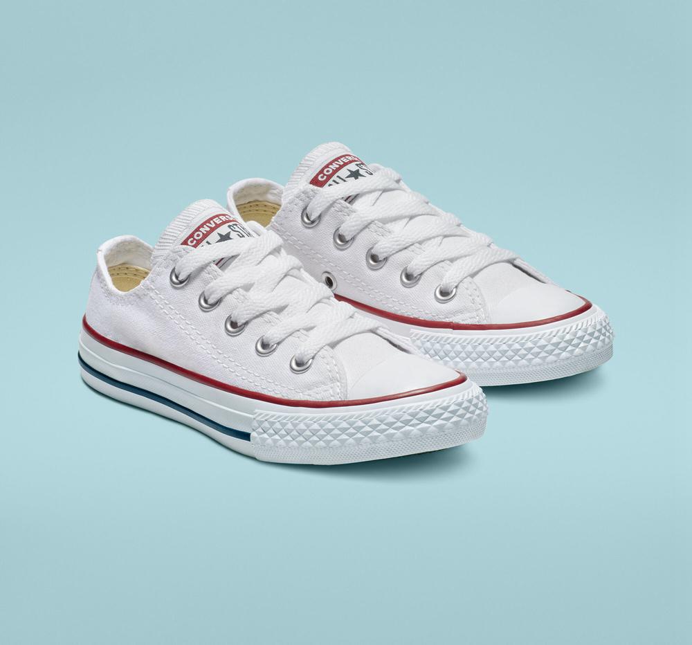 Optical White Girls' Converse Chuck Taylor All Star Classic Little Kids Low Tops  India |  CZPG-01327