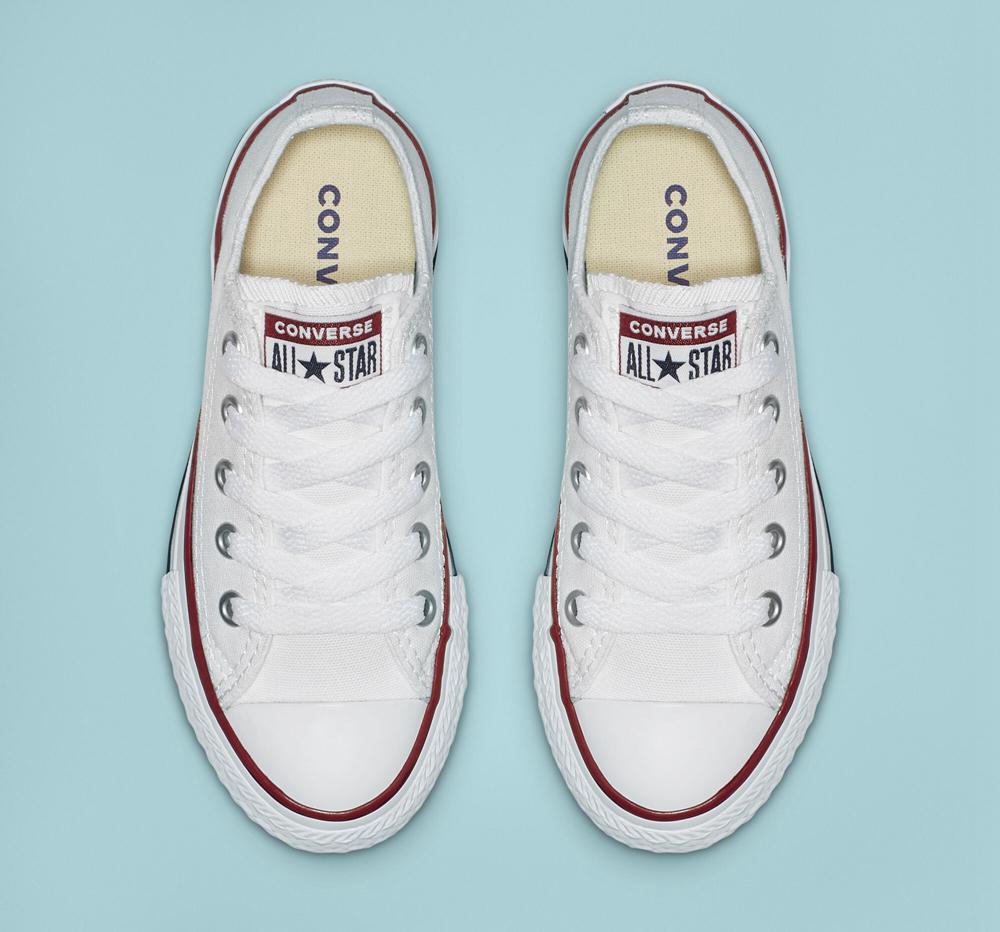 Optical White Girls' Converse Chuck Taylor All Star Classic Little Kids Low Tops  India |  CZPG-01327