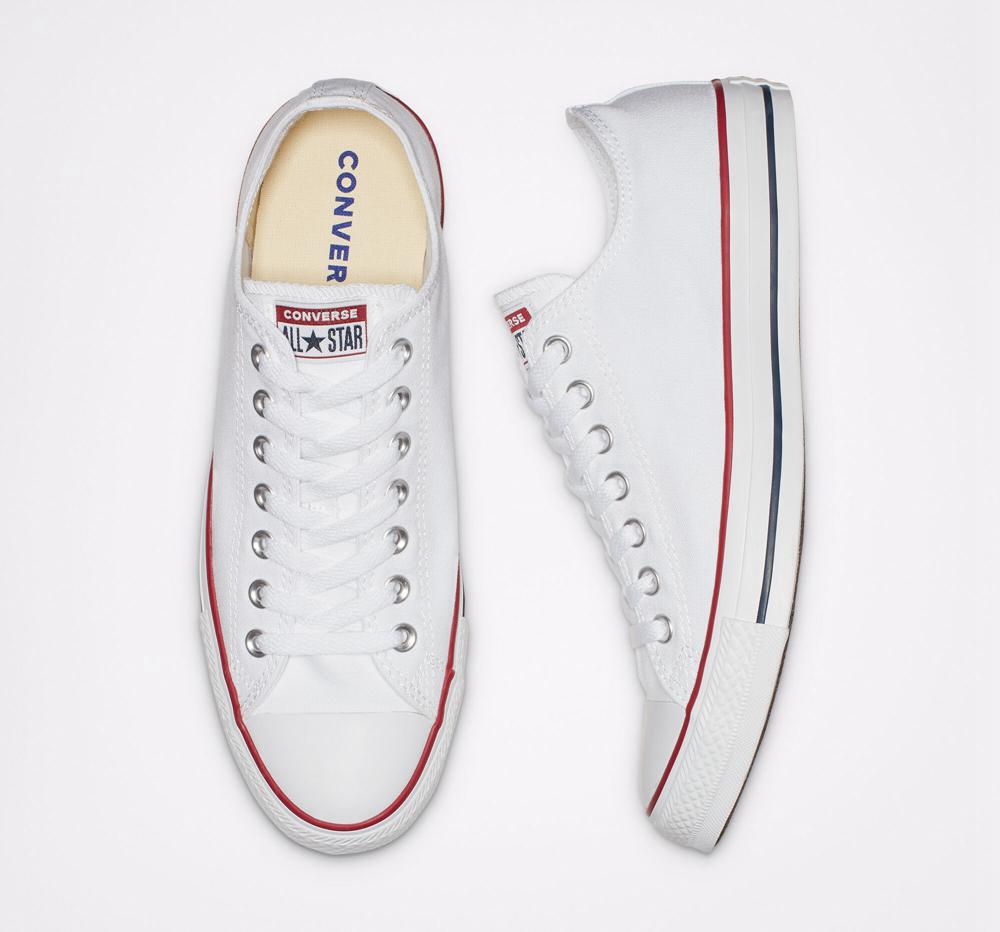 Optical White Men's Converse Chuck Taylor All Star Classic Unisex Low Tops  India |  TSBQ-02541