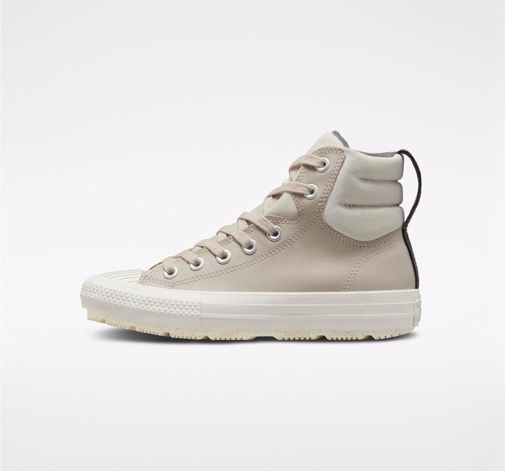 Papyrus / Light Bone / Iron Grey Boys' Converse Chuck Taylor All Star Berkshire Boot Counter Climate Big Kids High Tops  India |  RTOK-32467